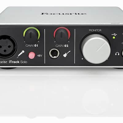 Focusrite iTrack Solo Lightning Connector Audio Interface image 1