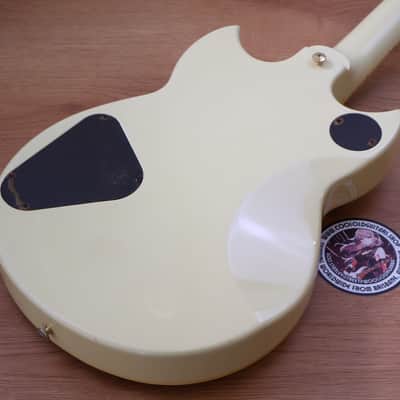 1987 Yamaha Japan SG-1987 Double Cutaway Les Paul (Cream) image 8