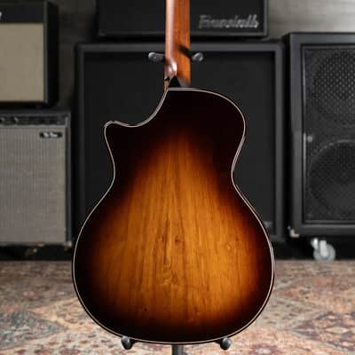 Taylor Next Generation Builder's Edition 814ce Grand Auditorium Acoustic/Electric Guitar - Redwood/Honduran Rosewood with Hardshell Case image 9