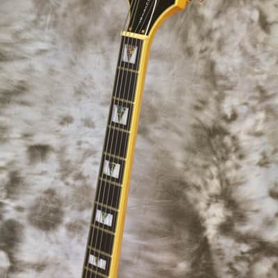 2006 Epiphone Elitist Broadway Guitar in OHSC - Antique Natural image 9