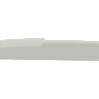 Forward Line B and G Compensated Bone Guitar Saddle - 12 Inch Radius image 2