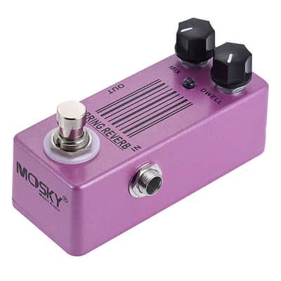 Mosky Audio MP-51 Spring Reverb Guitar Effect Pedal True Bypass Super Low Noise image 2