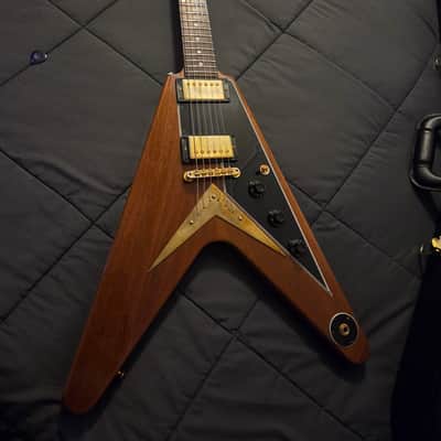 Gibson Custom Shop '58 Mahogany Flying V Reissue 2019 - 2021 - VOS Natural Walnut image 2