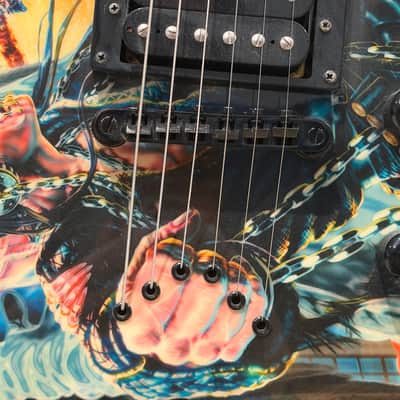 Dean VMNT Dave Mustaine "Rust in Peace" Signature Flying V – Excellent Condition – w/ Dean Hardshell Case image 7