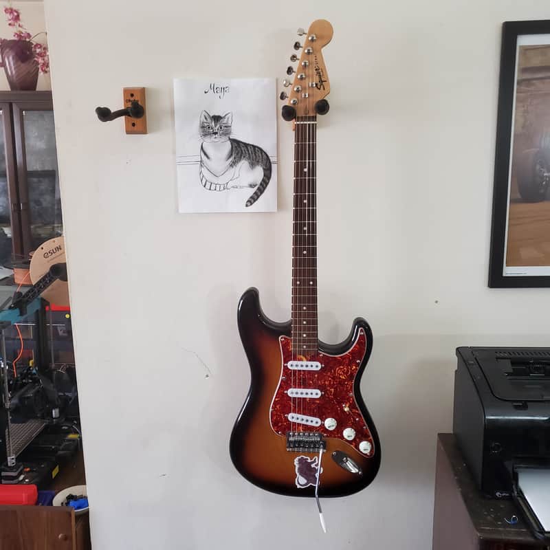 Partscaster Sunburst Strat, Blender Wiring, Stratosphere Texas Blues Pickups,2021 - Sunburst image 1