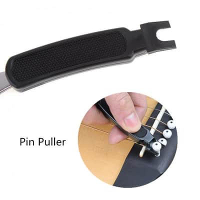 3 in 1 Guitar Peg String Winder + String Pin Puller + String Cutter Luthier Tool,price include the import duty for US buyer image 4