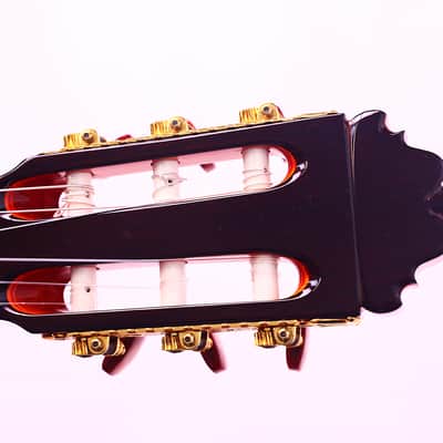 Hermanos Sanchis Lopez 1F Extra Rio 2023 flamenco guitar - Elegant workmanship, explosive bass, and singing trebles - a Flamenca Negra of the highest order! image 8
