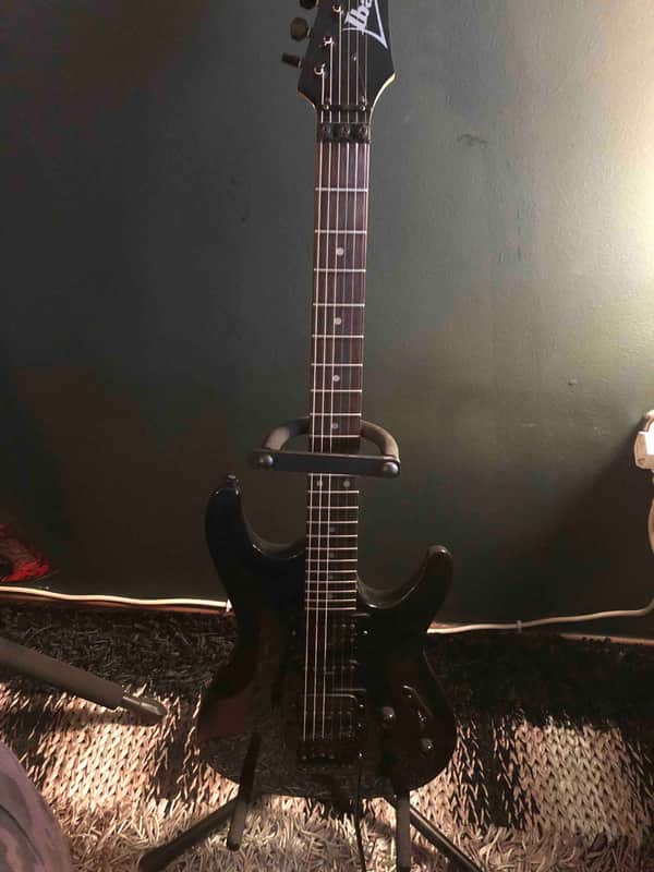Ibanez 470 S Black 1996 black image 1
