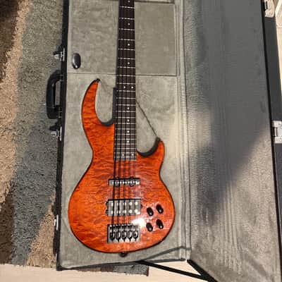 ESP LTD BB-1005 Bunny Brunel Signature 2016 - 2019 - Burnt Orange image 8