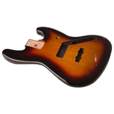 Fender Standard Series Jazz Bass Alder Body (Brown Sunburst) image 2