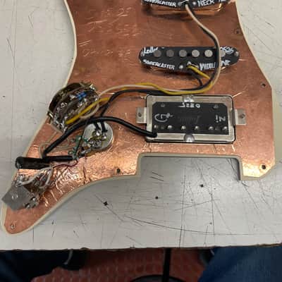 Lollar/Tom anderson Pickguard assembly - Tortiouse guard image 3