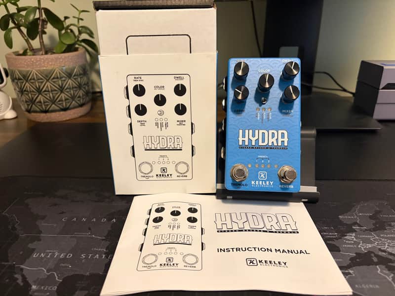 Keeley Hydra Stereo Reverb & Tremolo