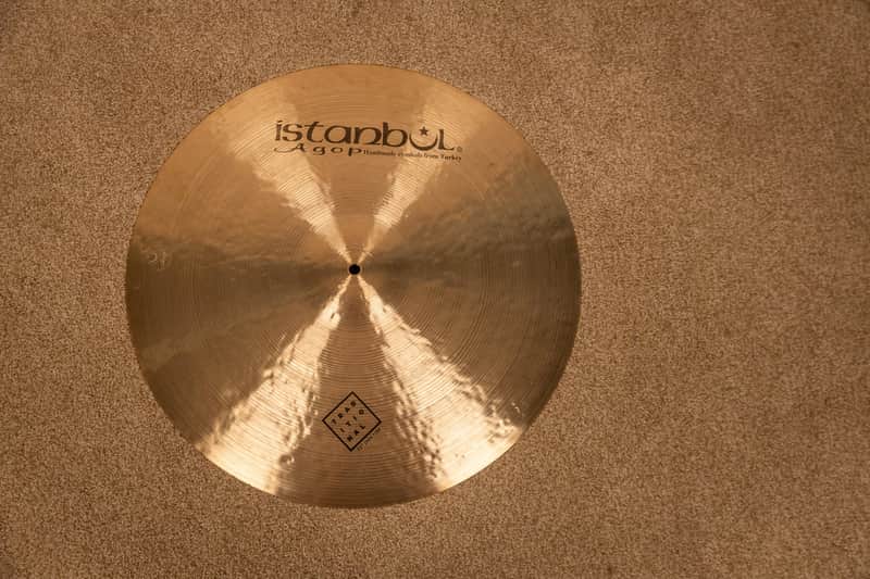Istanbul Agop 22" Traditional Jazz Medium Ride Cymbal 2491g image 1