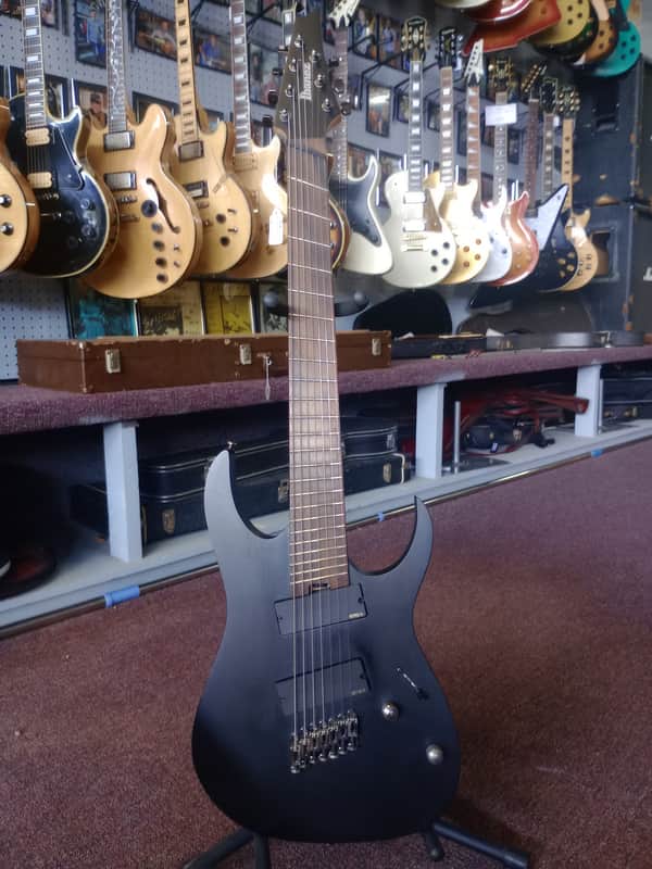 Ibanez RGIM7MH Iron Label 7 String 2016 Weathered Black *** FREE SHIPPING *** image 1