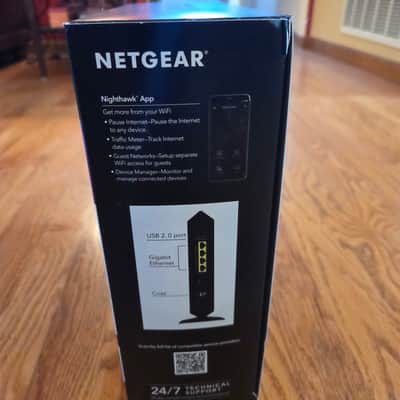 Netgear NIGHTHAWK AC1900 2020s - Black image 10