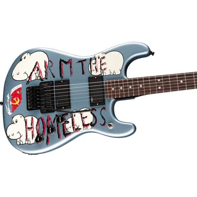 Fender Tom Morello Arm The Homeless RW Blue Ice Metallic image 4
