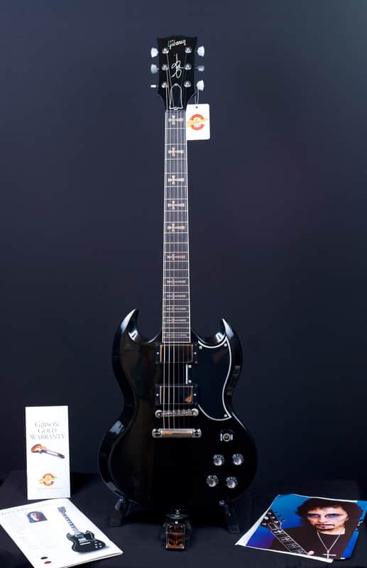 Gibson Tony Iommi signature SG custom shop historic 2001-3 Ebony/black image 1