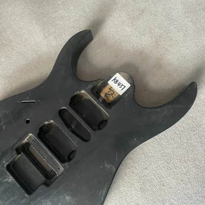Black HSH Lefty Basswood Guitar Body image 4