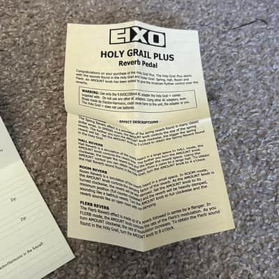 Electro-Harmonix Holy Grail Plus Reverb BOX ONLY! image 6
