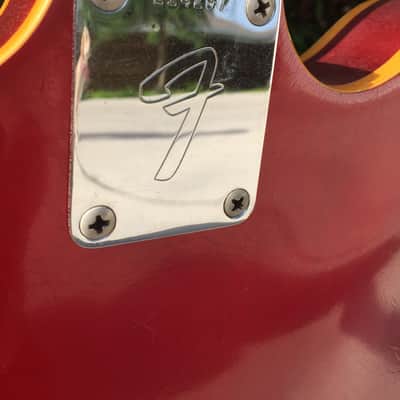 Fender Coronado Bass I 1967 Candy Apple Red - RARE & VINTAGE image 5