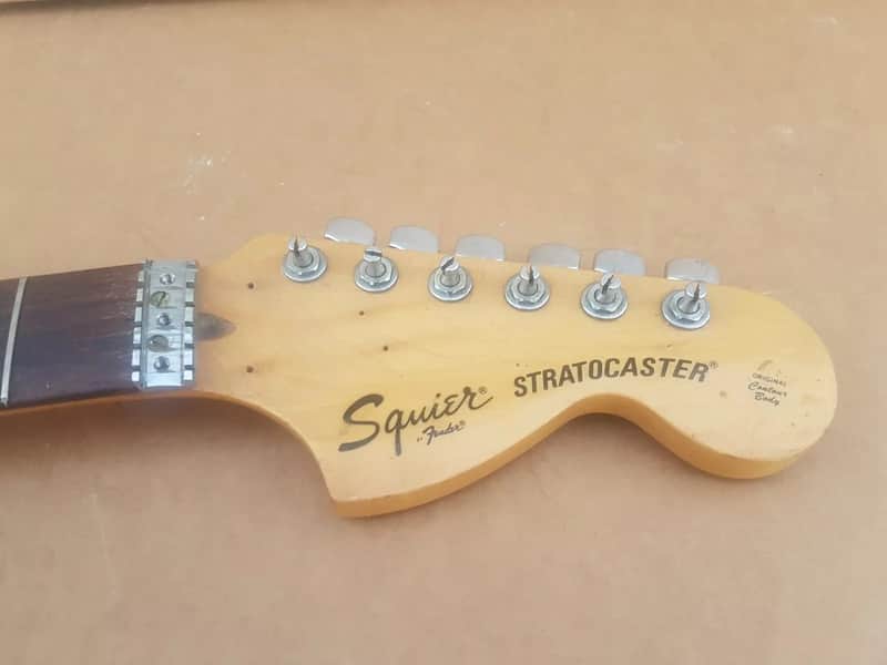 1983 SQUIER by FENDER STRATOCASTER NECK - FLOYD READY image 1