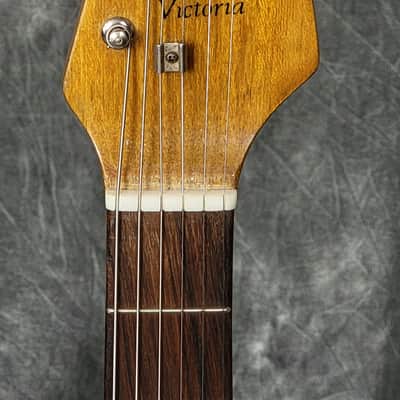 KILLER VINTAGE 1963-65 Victoria Surf Rider Electric Guitar, Space Age Cool!! image 9