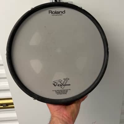 Roland PD-128-BC V-Pad 12" Dual Trigger Mesh Drum Pad 2010s - Black Chrome image 1