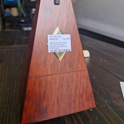 Wittner 811M Mahogany Metronome with Bell 2010s - Natural image 7