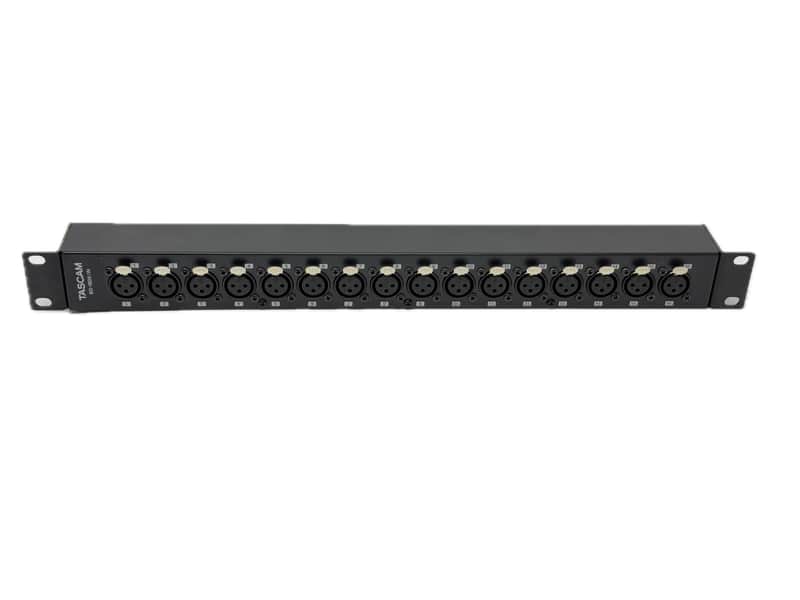 TASCAM BO-16DX/IN 16-Channel D-Sub XLR Breakout Box 2022 - Present - Black image 1