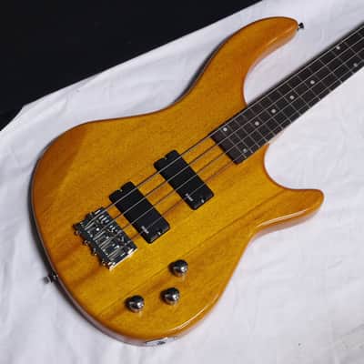 DEAN Edge 1 4-string BASS guitar NEW Amber w/ GIG BAG - Chrome Hardware image 4