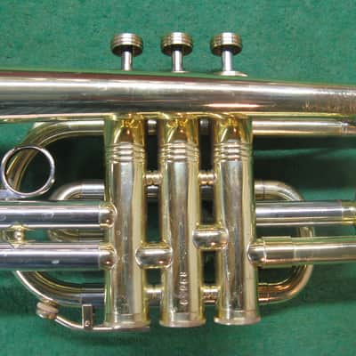 Huttl Cornet - Chris Kratt 1979 - Nickle SIlver Bell Model, Original Case and Chris Kratt MP image 9