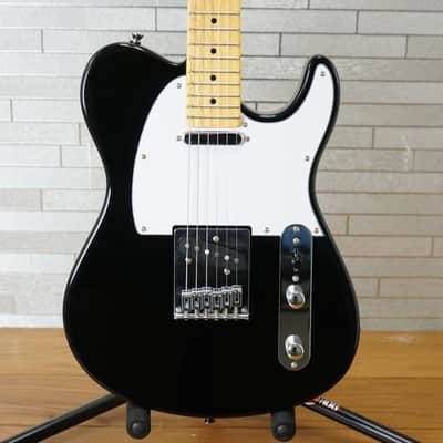 Tagima TW-55 BK LF/WH Tele Style Electric Guitar Black image 1