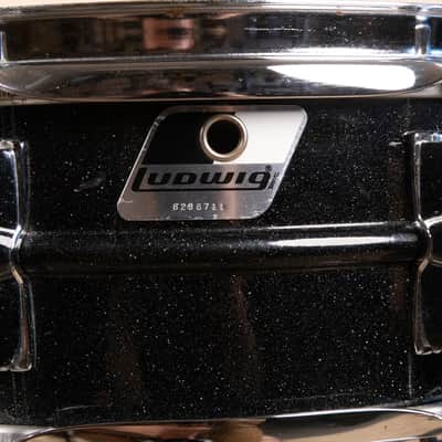 Ludwig 5x14 Black Galaxy Acrolite Snare Drum image 8