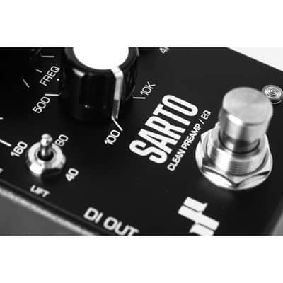 Jad Freer Sarto Studio Clean Bass Preamp, EQ & DI Pedal image 3