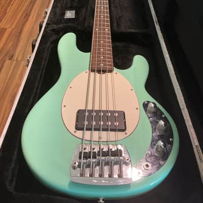 Ernie Ball Music Man Classic StingRay 5 with Rosewood Fretboard 2010 - 2020 - Mint Green image 1