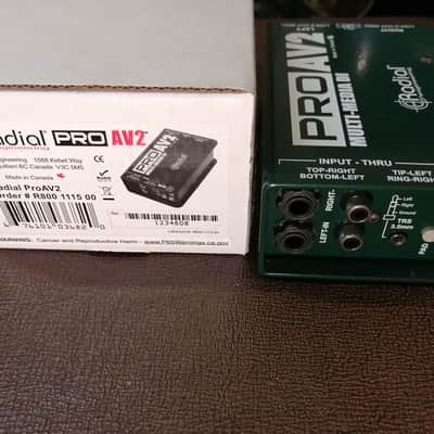 Radial ProAV2 2010s - Green image 1