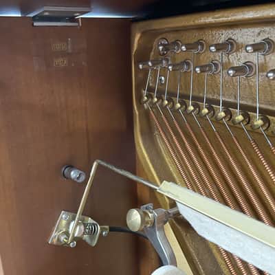 Sauter 122 Vista Upright Piano (2004) - Satin Cherry image 13