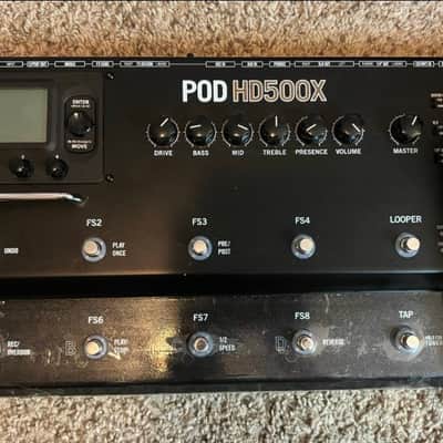 Line 6 POD HD500X Multi-Effect and Amp Modeler 2012 - 2015 - Black image 1
