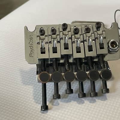 1980's Era Original Floyd Rose Made in Germany Chrome Tremolo Bridge Vibrato Kramer Guitar image 5