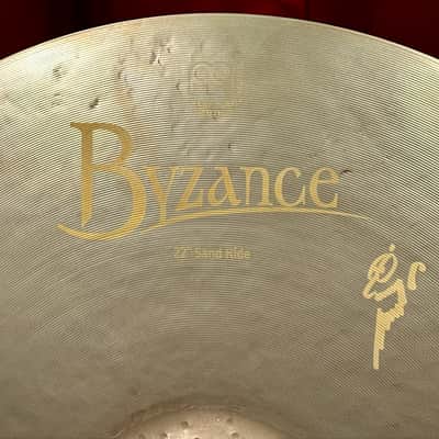 22" Meinl Byzance Vintage Sand Ride Cymbal 2764g *Video* image 3