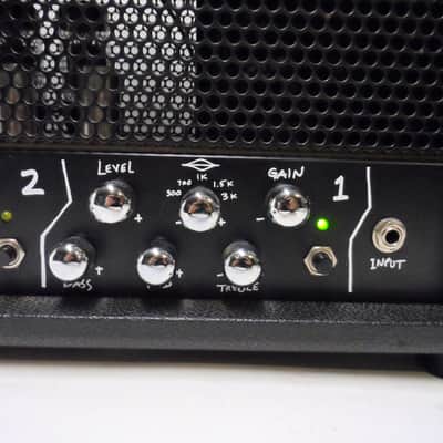 Vintage USA Crate BV150H BV 150 Watt Blue Voodoo 3 Channel Guitar Amp Head Tube Loop  w/ Footswitch image 8