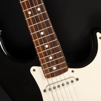 1983 Fender Dan Smith Era 2-Knob Stratocaster RW - Black | USA Fullerton Vintage Rosewood Fretboard Free Flyte Tremolo | CoA OHSC image 18