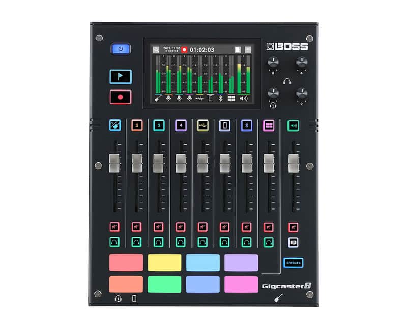 Boss Gigcaster 8 8-Channel Audio Streaming Mixer - Open Box image 1