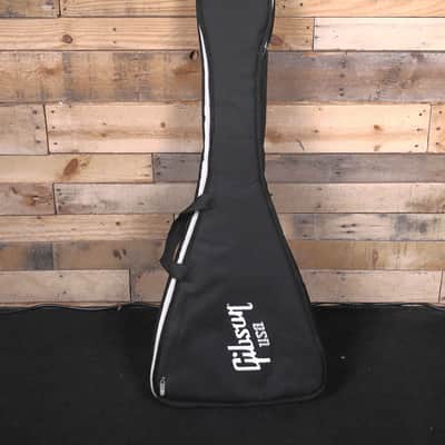 Immagine 2011 Gibson Melody Maker Flying V Electric Guitar Satin Black w/ Gigbag "Good Condition" - 8