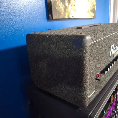 Randall RG80ES 2-Channel 100-Watt Solid State Guitar Amp Head 1980s - Black image 8