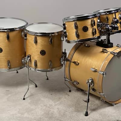 Darwin Drums USA 20/10/12/14/16" Maple Drum Set - 90's Gloss Maple image 4