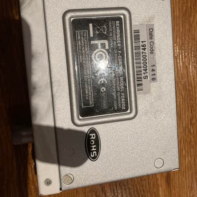 Behringer F-Control FCA202 Firewire Audio Interface 2010s - Silver image 2