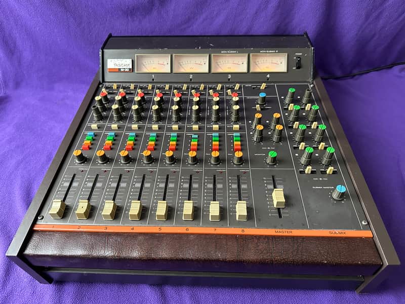 TASCAM M-30 vintage Mixing console. Nicest transformer-based Mic