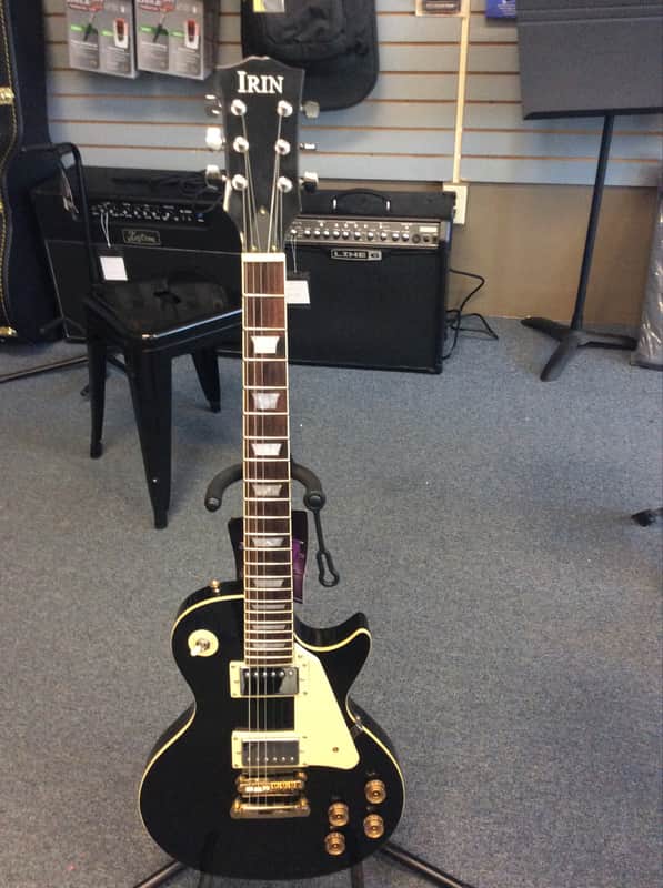 Irin Les Paul Copy Black image 1
