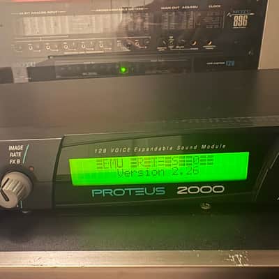 E-mu Proteus 2000 – OS 2.26 + Composer ROM – Classic Z-Plane Rack Module